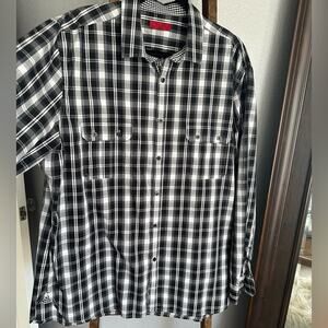 Alfani men’s Checkered Shirt, XXL